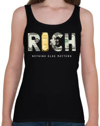 printfashion Rich - Gazdag - Női atléta - Fekete (11621510)