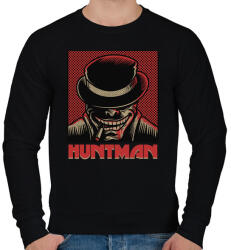 printfashion HUNTMAN - Férfi pulóver - Fekete (284046)