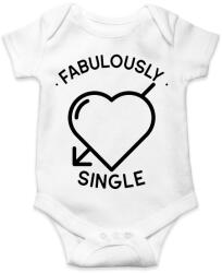 printfashion Fabulously single - Baba Body - Fehér (2216645)