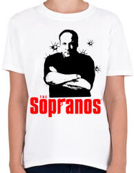 printfashion sopranos-draw - Gyerek póló - Fehér (2073332)
