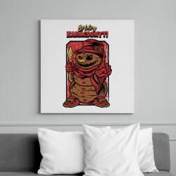 printfashion BOLDOG KARÁCSONYT - Vászonkép - Fehér (10033938)