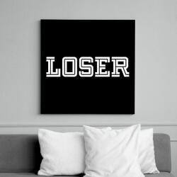 printfashion Lúzer - Vászonkép - Fekete (6647317)