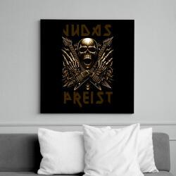 printfashion JUDAS PREIST - Vászonkép - Fekete (16071012)