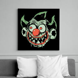 printfashion Killer Klowns - Vászonkép - Fekete (14685852)