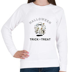 printfashion Halloween Trick or Treat - Női pulóver - Fehér (14380449)
