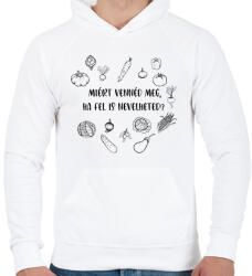 printfashion Miért vennéd meg - kertészkedés - Férfi kapucnis pulóver - Fehér (6978316)