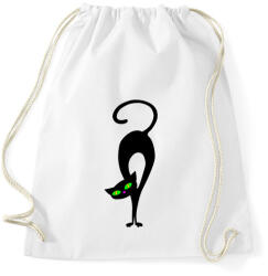 printfashion Cicmic örül - Sportzsák, Tornazsák - Fehér (423797)