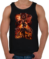 printfashion Terminator: Sötét végzet - Férfi atléta - Fekete (7582028)