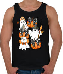 printfashion retro hallowen - Férfi atléta - Fekete (16757447)