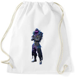 printfashion Fortnite - Raven Full - Sportzsák, Tornazsák - Fehér (1155317)