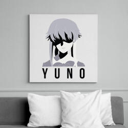 printfashion Mirai Nikki - Yuno - Vászonkép - Fehér (6641231)