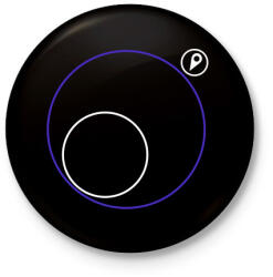 printfashion PUBG körön kívül - Kitűző, hűtőmágnes - Fekete (3094271)