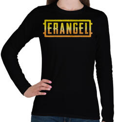 printfashion Erangel - PUBG Style - Női hosszú ujjú póló - Fekete (1554632)
