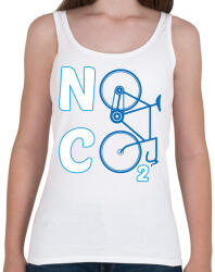 printfashion No CO2 - Női atléta - Fehér (13715986)