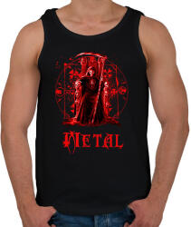 printfashion dead metal - Férfi atléta - Fekete (1751970)