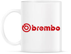 printfashion Brembo logo - Bögre - Fehér (3991066)