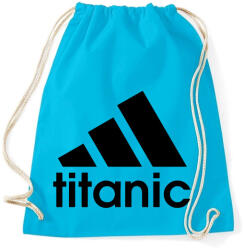 printfashion Titanic - Sportzsák, Tornazsák - Surf blue (1310384)
