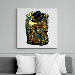 printfashion Csont bandita - Vászonkép - Fehér (6620497)