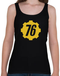 printfashion Fallout 76 - Női atléta - Fekete (1561102)