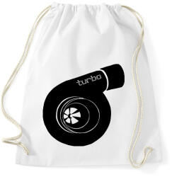 printfashion Turbo - Sportzsák, Tornazsák - Fehér (7137126)