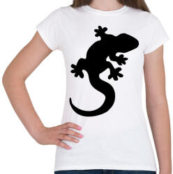 printfashion Gekkó sziluett - Női póló - Fehér (12221321)