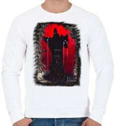 printfashion Melyik az igazi énem? - Férfi pulóver - Fehér (4785723)