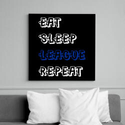 printfashion League of Legends 02 - Vászonkép - Fekete (13058019)