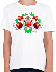 printfashion Magyaros - Gyerek póló - Fehér (682916)