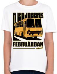 printfashion A Legjobbak - Gyerek póló - Fehér (6021913)