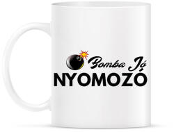 printfashion NYOMOZÓ - Bögre - Fehér (1654446)