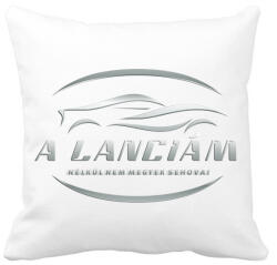 printfashion A lanciám nélkül - Párnahuzat, Díszpárnahuzat - Fehér (6127573)