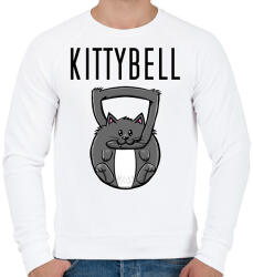 printfashion KittyBell - Férfi pulóver - Fehér (2384531)