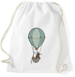 printfashion Hőlégballon - Sportzsák, Tornazsák - Fehér (14868562)