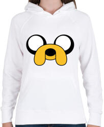 printfashion Kalandra fel! - Női kapucnis pulóver - Fehér (5051264)