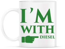 printfashion diesel. png - Bögre - Fehér (788938)