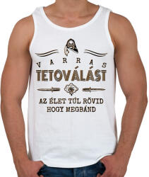 printfashion Varras tetoválás - Férfi atléta - Fehér (12607042)