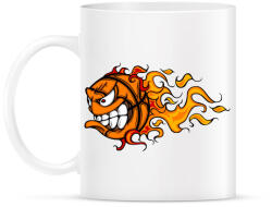 printfashion Basketball Monster - Bögre - Fehér (3901434)