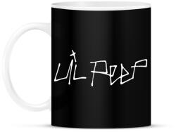 printfashion LIL PEEP - Bögre - Fekete (2031470)