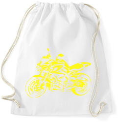 printfashion Yamaha mt - Sportzsák, Tornazsák - Fehér (2927058)