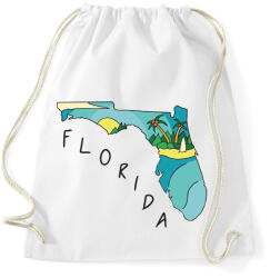 printfashion Florida - Sportzsák, Tornazsák - Fehér (7648689)