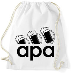 printfashion Apa - Sportzsák, Tornazsák - Fehér (3924141)