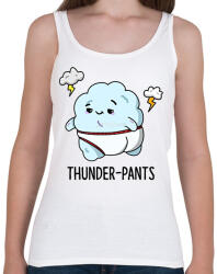 printfashion Thunder-pants - Női atléta - Fehér (2070993)