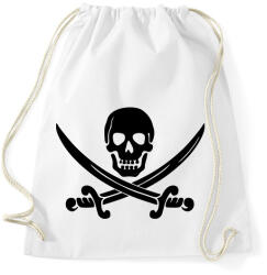 printfashion Kalóz - Sportzsák, Tornazsák - Fehér (1763357)