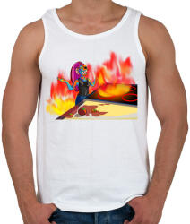 printfashion Undyne konyhája - Férfi atléta - Fehér (503298)