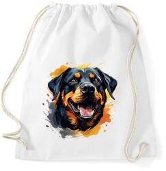 printfashion rottweiler - Sportzsák, Tornazsák - Fehér (16437544)