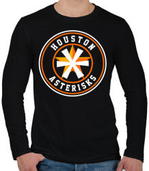 printfashion HA - Férfi hosszú ujjú póló - Fekete (2264423)