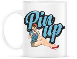 printfashion Wink at PinUp - Bögre - Fehér (790185)