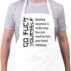 printfashion Japán - Kötény - Fehér (12570641)