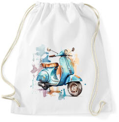 printfashion Motor - Sportzsák, Tornazsák - Fehér (16566520)