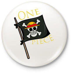 printfashion one piece terv - Kitűző, hűtőmágnes - Fehér (16279328)